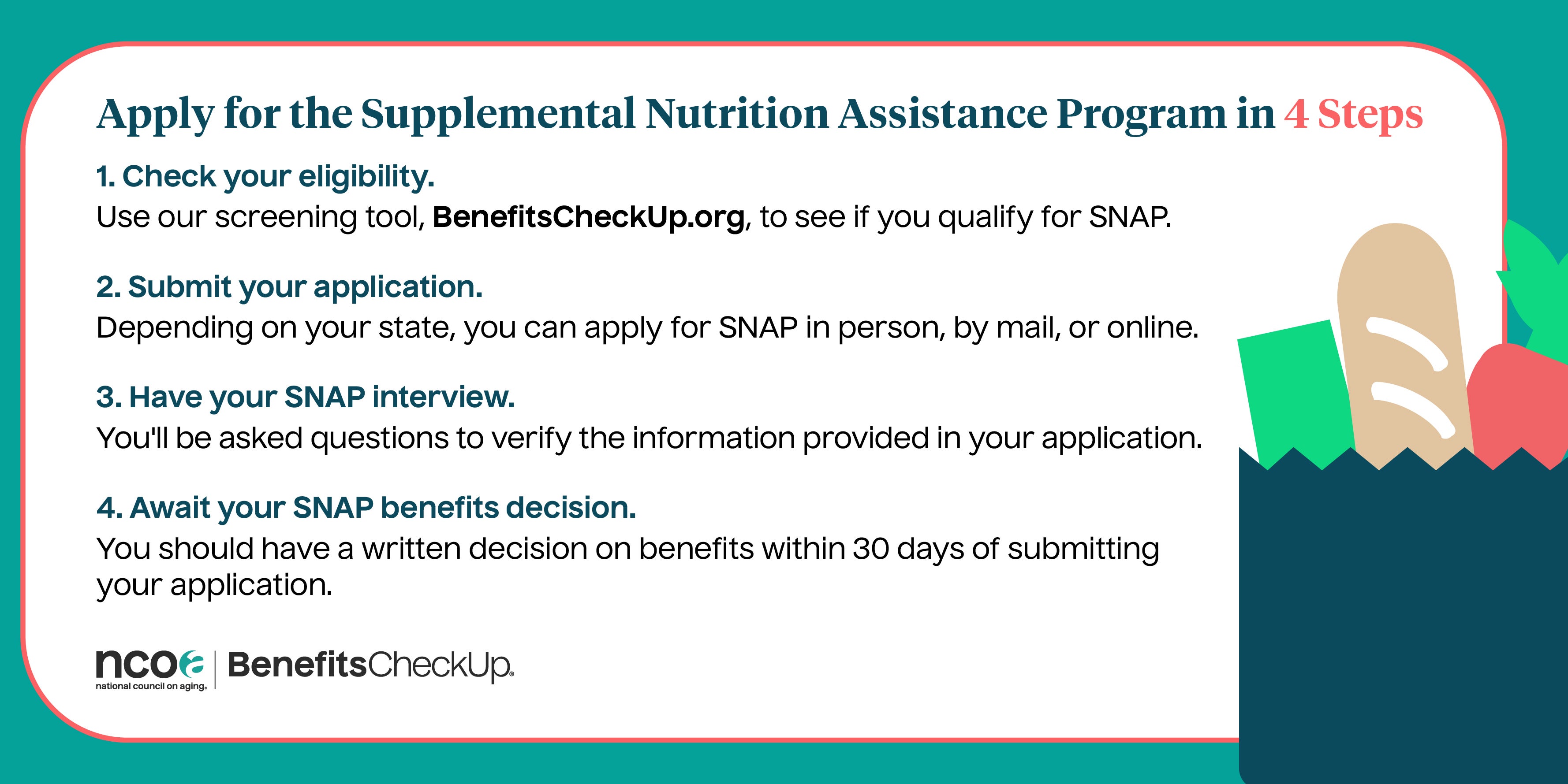 How Do I Apply for the Supplemental Nutrition Assistance Program